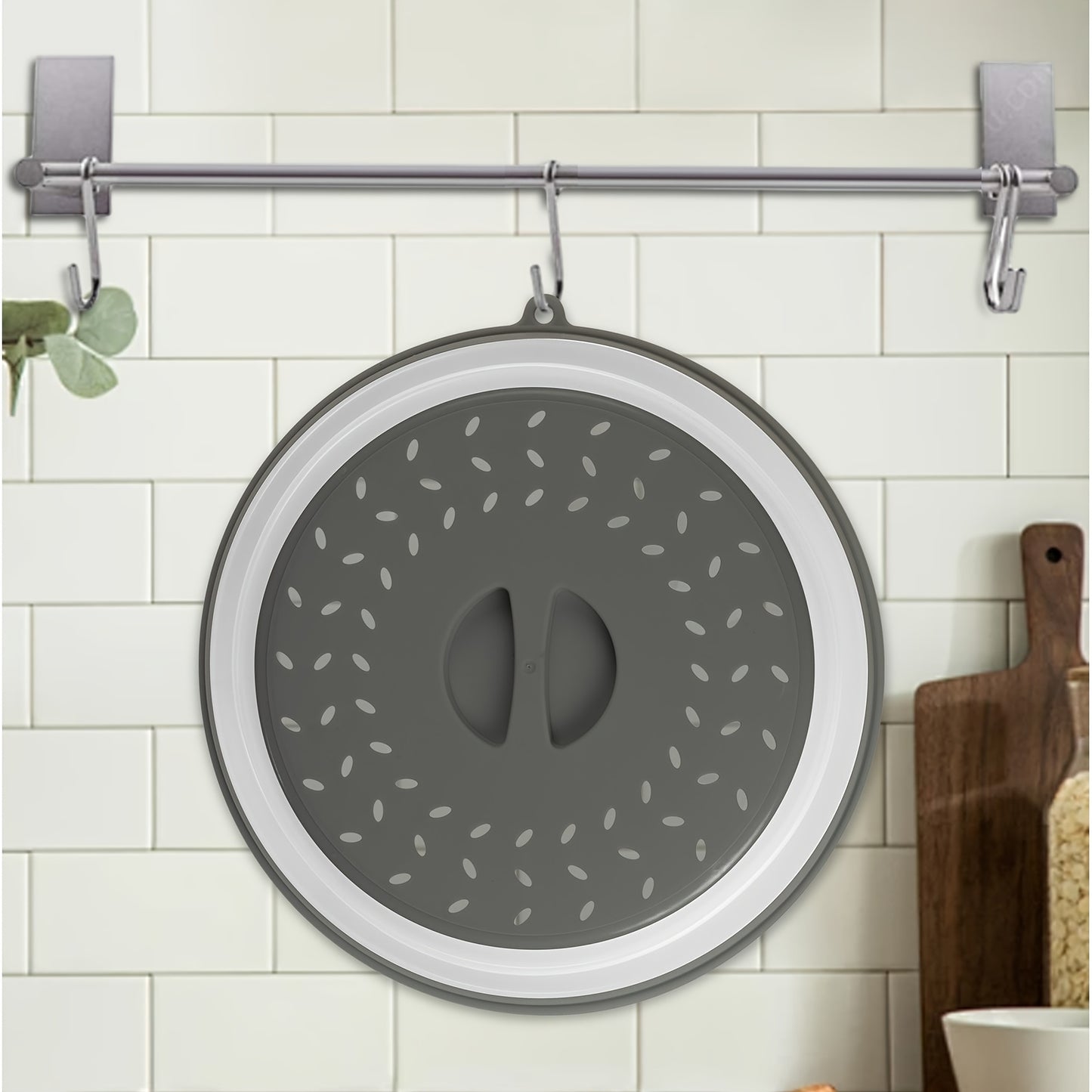 1pc Foldable Microwave Lid 1pc Foldable Microwave Lid for Reheating Food and Meal Preparation - Kitchen Tools Folding Plate
