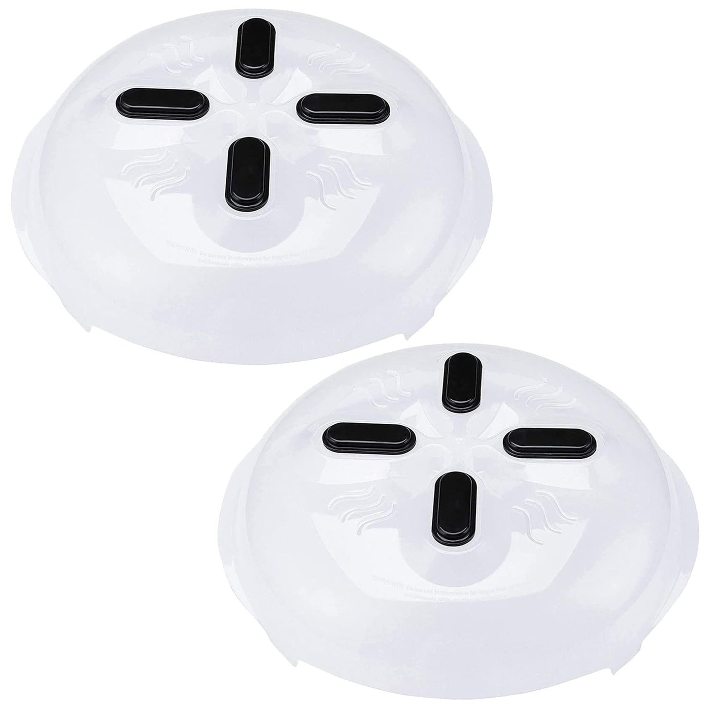 1Pcs Microwave Cover for Food  .Microwave Splatter Cover Large Microwave Plate Food Cover With Easy Grip Handle Anti-Splatter Lid With Enlarge Steam Vents