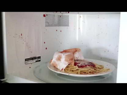 1Pcs Microwave Cover for Food  .Microwave Splatter Cover Large Microwave Plate Food Cover With Easy Grip Handle Anti-Splatter Lid With Enlarge Steam Vents